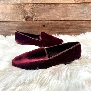 ZARA | Velvet Loafers